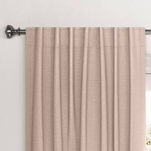 Threshold Velvet Dusty Pink / Beige Blackout Curtains (1 of 2 available)